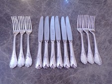 Christofle Modell MARLY Vorspeisenbesteck 6 Personen 12 Teile versilbert TOP !