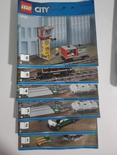 Lego® Eisenbahn TRAIN 60198 Bauanleitung BA Bauplan INSTRUCTIONS ZUG