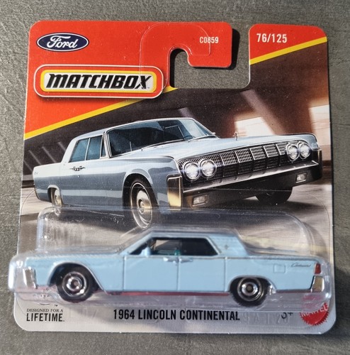 Matchbox 1964 lincoln - matchbox,