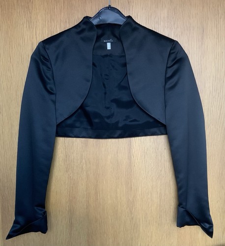 Bolerojäckchen schwarz gr - bolerojäckchen,