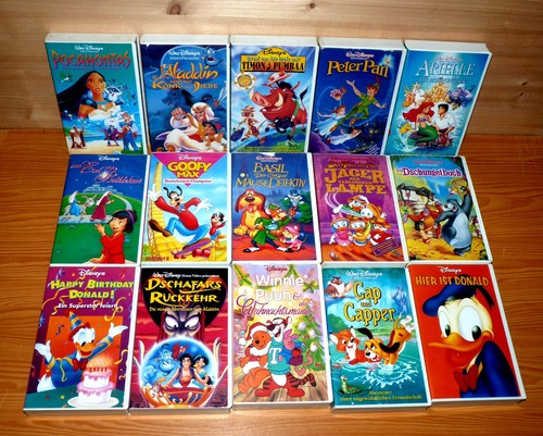 Walt disney videokassetten - videokassetten,