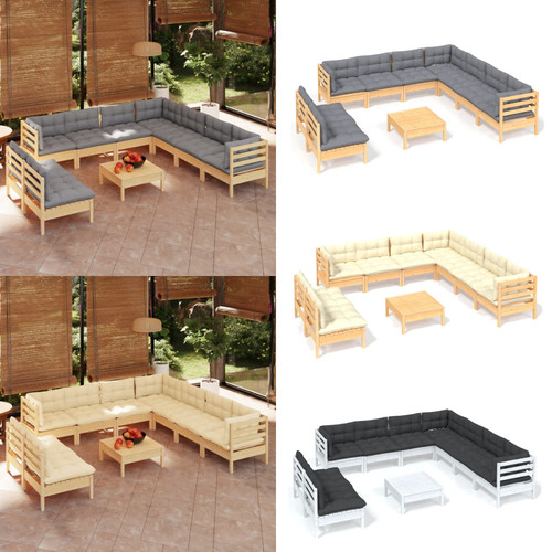 Tlg garten lounge set - 10-tlg., garten-lounge-set