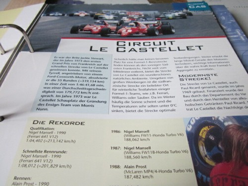 Formel chronik rennstrecken - chronik,