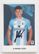 Michael Glück Autogrammkarte