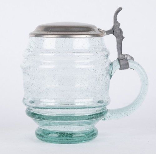 Sehr alter bierkrug mit - bierkrug,