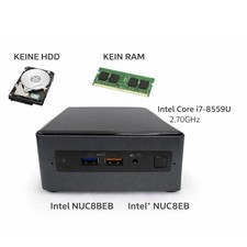 Intel NUC8BEB i7-8559U 2.70GHz