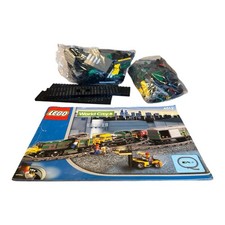 LEGO 4512 World City Cargo Train – mit Anleitung teilweise Unvollständig