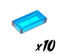 10x LEGO 3069 •1x2 Tile•