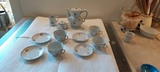 Antikes Puppengeschirr Set aus