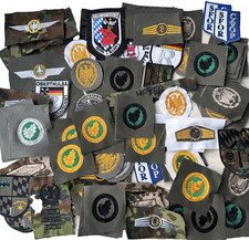 100 Bundeswehr BW Uniform Abzeichen patches Aufnäher Mix Konvolut