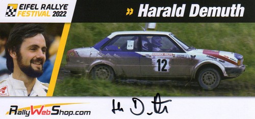 Harald demuth autogrammkarte - harald,