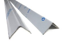 Edelstahl 1950mm Eckschutzschiene Kantenschutz Winkel 3-fach gekantet 1,5mm