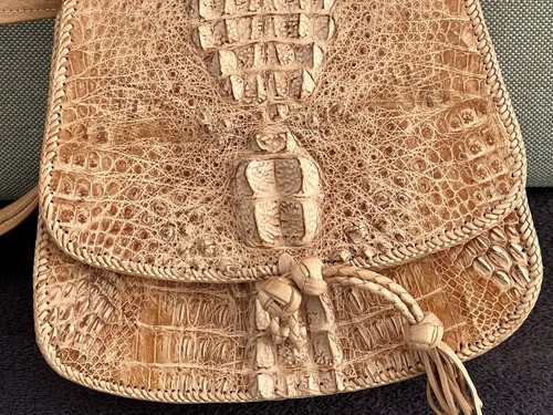 Kroko handtasche alligator - kroko,