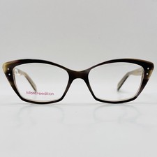 Lafont Brille Damen oval braun grau cateye design Mod. Honey 540 NEU