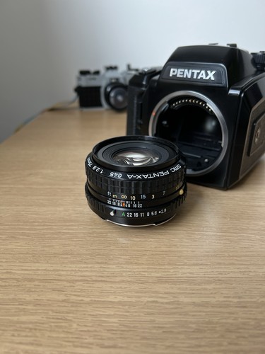 Smc pentax 645 75mm 8 - pentax, a