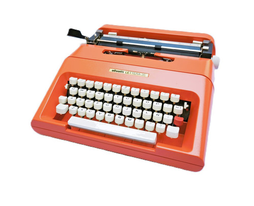 Olivetti lettera orange - olivetti,