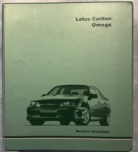 Lotus omega werkstatthandbuch - omega,