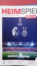 Official PROGRAMM SC FREIBURG v FC Basel 24.09.25 Europa league
