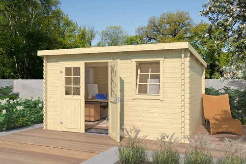 Gartenhaus holz 40mm amira - gartenhaus,