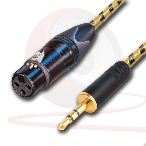 Buchse xlr auf 5mm stereo - buchse,