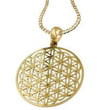 375 ECHT GOLD *** Lebensblume