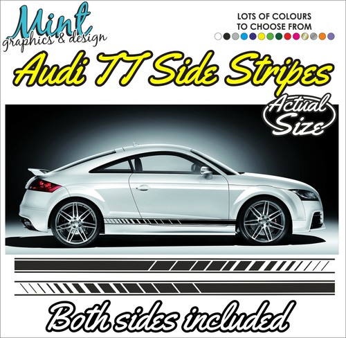 Audi seitenstreifen quattro - audi, tt