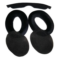 Velour Ohrpolster Kopfband für Sennheiser Kopfhörer HD580 HD600 HD650 HD660S
