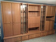 wohnzimmerschrank gebraucht Eiche Hell Lang 3,62m Breite 0,56m Höhe 2,18m