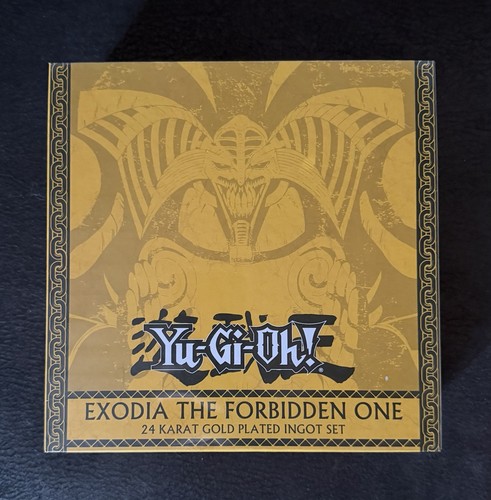 Exodia 24k gold - yu-gi-oh,