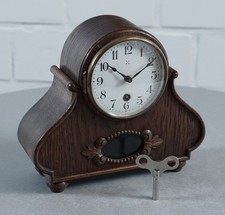 edle zierliche mechanische Pfeilkreuz Pendeluhr  Kaminuhr Buffetuhr Buckeluhr