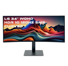 LG UltraWide 34" WQHD HDR 10