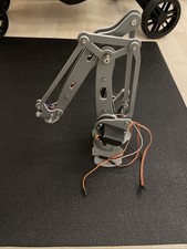 Roboterarm mit extra Servos für Arduino, Raspberry Pi, etc.