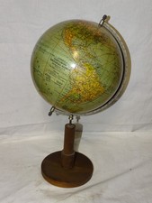 Alter Universal Globus von Prof.Dr. A. Krause - ca. 1909 - H. ca. 42 cm Dm 21 cm