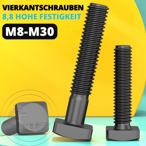 Vierkantschrauben m30 8 - vierkantschrauben, 8,8