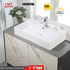 75 x 42cm Waschbecken Keramik