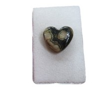 Ozean Jaspis Herz Cabochon 18,4x20 mm 16 ct. Nr. U31243