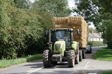 Foto 6x4 tragendes Stroh