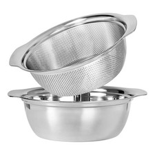 2er Set Sieb und Schüssel