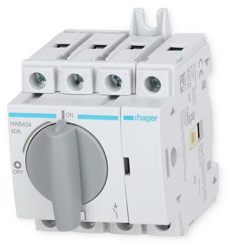 Hager hab404 lasttrennschalter - hab404,