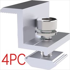 4PC 30mm Endklemme Solar