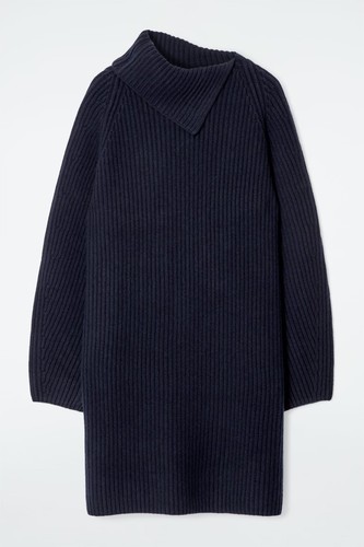Cos wrap collar wool - wrap,