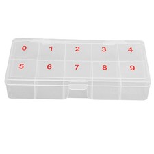 Leere Nail Art Tipps Edelstein