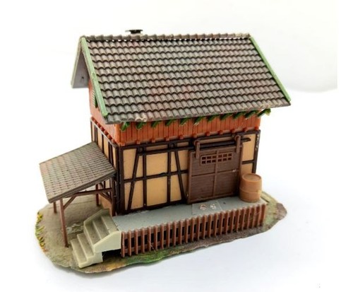 Fertigmodell güterschuppen - fertigmodell,