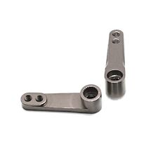 ✅ 2 x Alu Servohorn Servohebel 32 mm CNC 25T für Futaba, Align, Savöx, KST