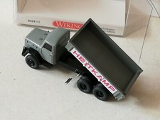 Wiking 1/87  Magirus Saturn  Pritschenkipper Heitkamp aus Sammlungsbestand