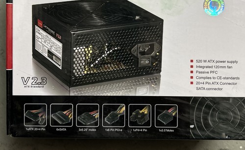 Powe atx netzteil tech - netzteil, ms-tech