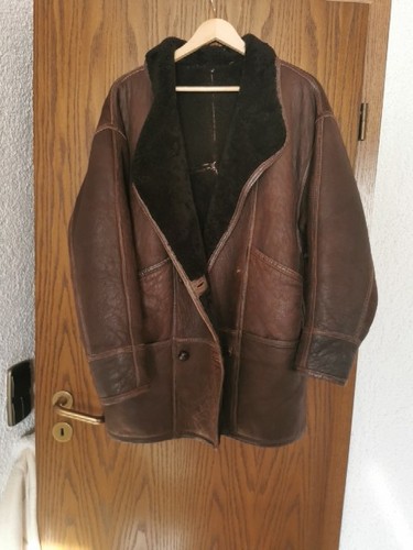 Oversized schwere lederjacke - oversized,