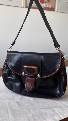 Vintage handtasche schwarz - vintage, schwarz/