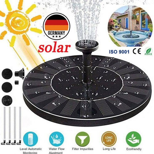 Solarpumpe gartenpumpe 190l - gartenpumpe, 190l/h