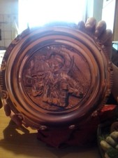 Kupferteller 31,5cm Motiv